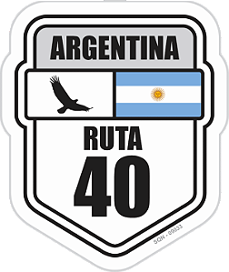 Patch Adesivo Argentina Ruta 40