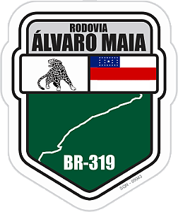 Patch Adesivo Rodovia Álvaro Maia