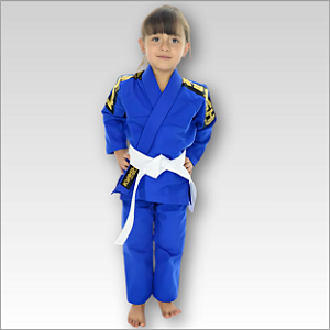 Kimono Jiu Jitsu Infantil Kyoshi - Azul