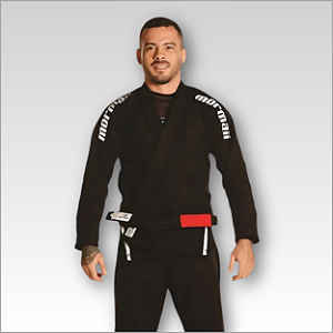 Kimono Jiu Jitsu Preto Mormaii Surf Pro Unissex
