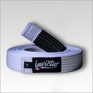 Faixa Jiu Jitsu Invictus - Branco