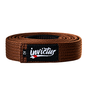 Faixa Marrom Jiu Jitsu - Invictus
