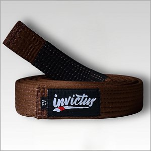 Faixa Jiu Jitsu Invictus - Marrom