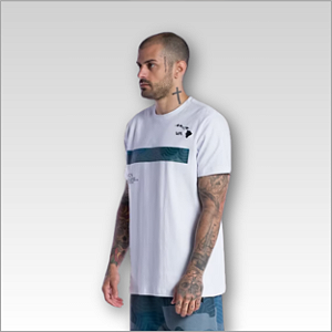 Camiseta RVCA Hawaii - Branco