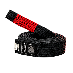 Faixa All Black Jiu Jitsu - Koral