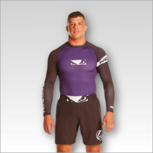 Rash Guard Jiu Jitsu Badboy - Roxa