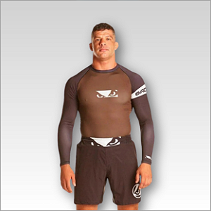 Rash Guard Jiu Jitsu Badboy - Marrom