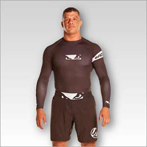 Rash Guard Jiu Jitsu Badboy - Preta