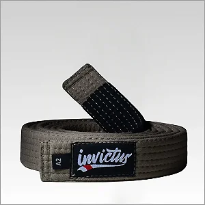 Faixa Infantil Cinza Jiu Jitsu - Invictus