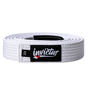 Faixa Branca Infantil Jiu Jitsu Invictus - Artes Marciais.
