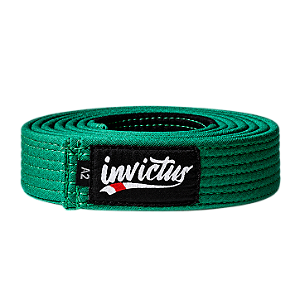 Faixa Infantil verde Jiu Jitsu - Invictus