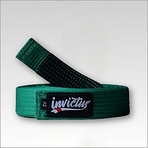 Faixa Infantil verde Jiu Jitsu - Invictus