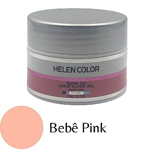 Gel para Unhas de Gel Helen Color Silver – Bebê Pink 20g