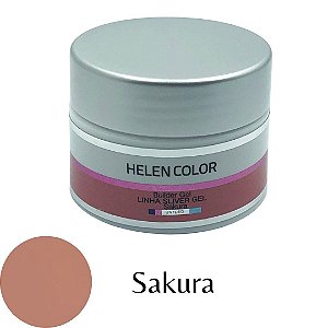 Gel para Unhas de Gel Helen Color Silver – Sakura 35g
