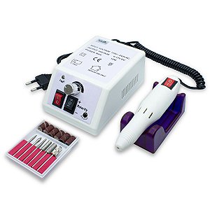 Lixadeira Motor Elétrica Unha Profissional Nail Drill Rosa 30000 220v - Lux  Hair