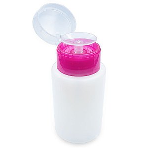 Porta Acetona de Plástico Removedor de Esmalte Dosador 160ml