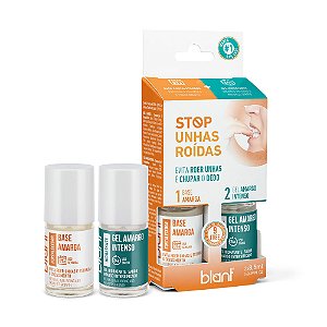 Stop Unhas Roídas Base Amarga + Gel Amargo Intenso Blant