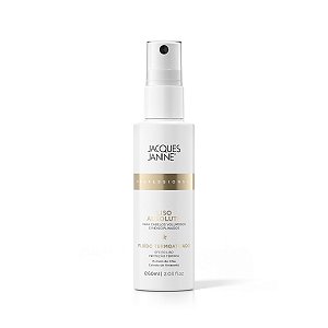 Spray Fluído Termoativado Proteção Térmica Liso Absoluto Efeito Liso Antifrizz Brilho Intenso Nutrição dos Fios Ressecados 60ml Jacques Janine