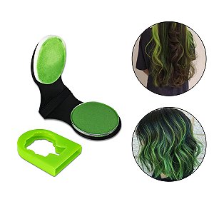 Giz Verde Tintura Temporária Cabelo Colorido Festas Carnaval