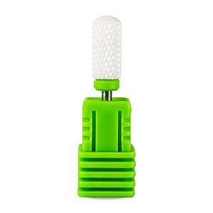 Broca Cerâmica Barrel Ball C Corte Grosso Unha Gel Lixadeira