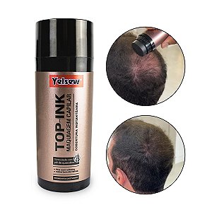 Maquiagem Capilar Queratina Cobre Falhas 25g Castanho Yelsew