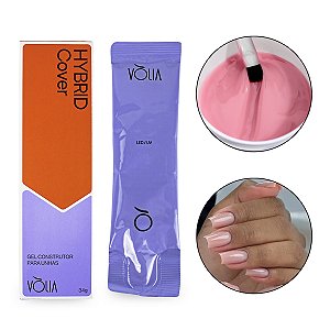 Sachê Gel Hybrid Cover Alongamento de Unhas LED/UV 34g Vòlia