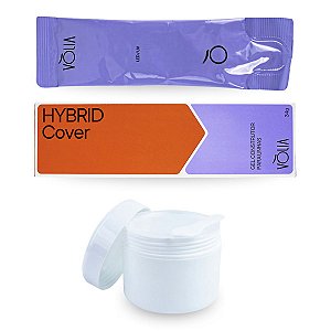 Sachê Refil Gel Hybrid Cover 34g Vòlia + Pote Reutilizável