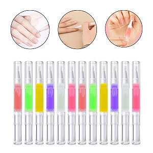Kit 12 Canetas Óleo Hidratante de Cutícula Revitalizador