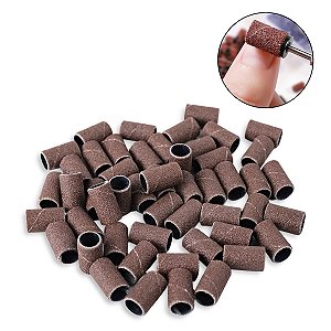 Kit 100 Lixas Refil Lixadeira Elétrica Unhas Gramatura #240