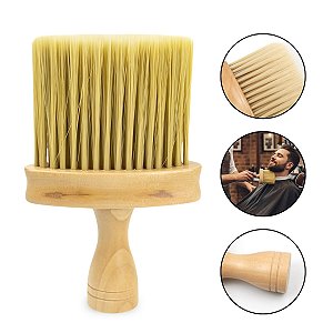 Pincel Espanador de Pescoço Rosto Barba Cabelo Barbearia