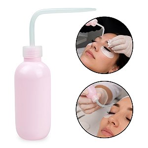 Garrafa Dosadora Frasco Pisseta 150ml Limpeza de Cílios