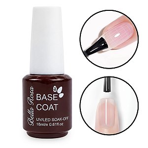 Base Coat Blindagem de Unhas Gel Fibra UV/LED Soak-Off, 18ml