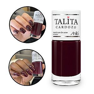 Esmalte Manicure do Amor Vinho Talita Cardozo by Anita 10ml