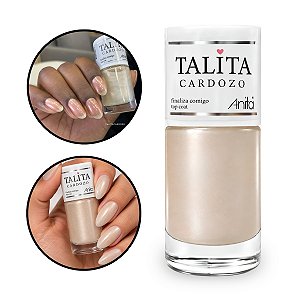 Top Coat Finaliza Comigo Cintilante Talita Cardozo by Anita