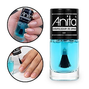 Endurecedor Esmalte Base Tratamento Unhas Fracas Anita 10ml