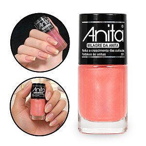 Base Fortalecedora Unhas Reduz Cutículas Milagre da Anita