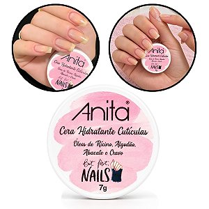 Cera Hidratante de Cutículas Rícino Algodão Abacate Cravo