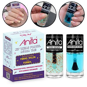 Kit Unhas Fortes Nylon + Crescimento Natural + Endurecedor