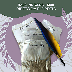 100g de Rapé Indígena - Embalada a vácuo
