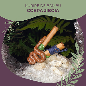 Kuripe Jibóia - Bambu