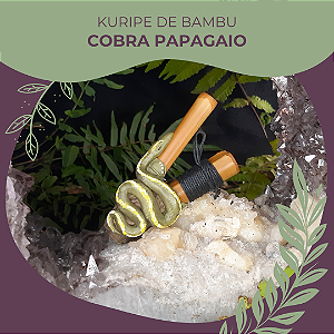 Kuripe Cobra Papagaio - Bambu