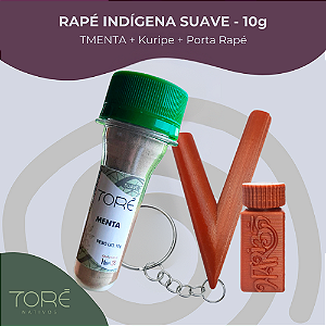 Kit 1 Rapé Suave + 1 Kuripe 3D + 1 Porta Rapé 3D