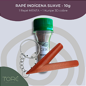 Kit 1 Rapé  + 1 Kuripe 3D