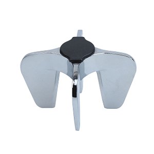 ABRIDOR DE CHAMPANHE HELICE EM ZAMAC L6,8XP6,8XA4,2CM