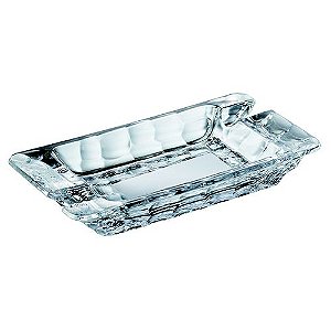 CINZEIRO MARBLE EM CRISTAL ECOLOGICO 22,2X12,5X3,3cm
