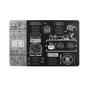 LUGAR AMERICANO DE PLÁSTICO MEAL 43,5x28,5cm