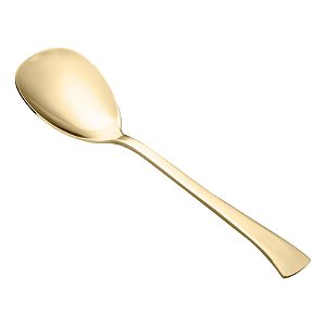 COLHER DE AÇO INOX P/SALADA PVD DOURADO BERNA