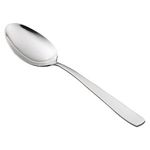 (DZ) COLHER P/SOBREMESA AÇO INOX PISA