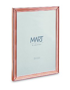 PORTA-RETRATO ROSE GOLD EM METAL - 10X15