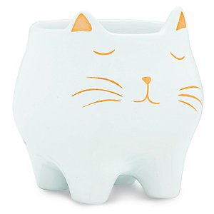 CACHEPOT GATO EM CERAMICA